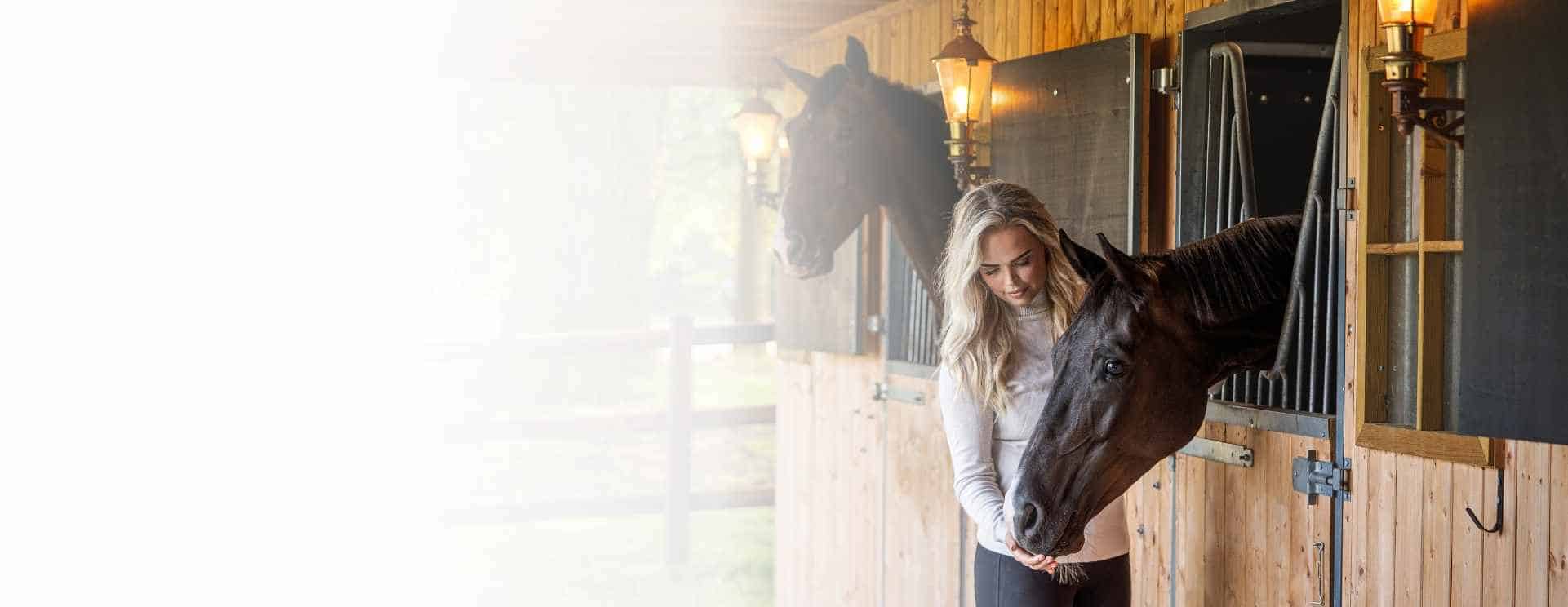 Balanstri Paard omega-3 op stal